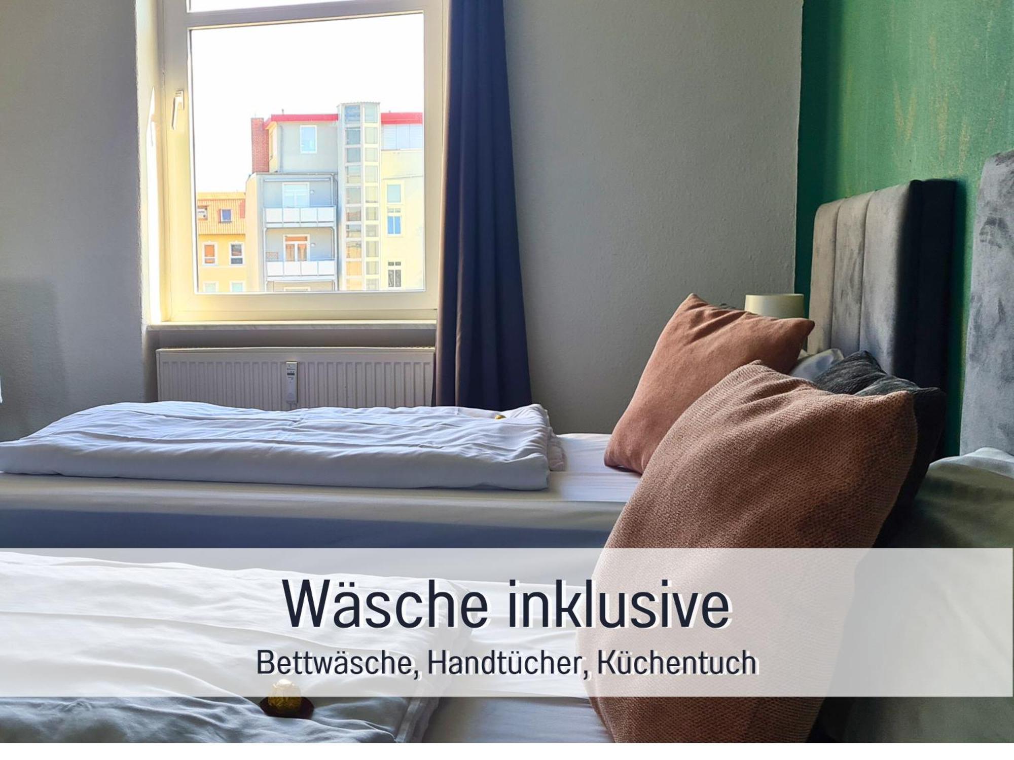 Lichtdurchflutete Moderne Stadtwohnung, Kueche, Waschtrockner, Smarttv Brandenburg (Brandenburg an der Havel) Exterior foto